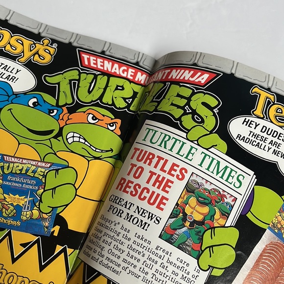 Teenage Mutant Ninja Turtles 2 Official Magazine Movie / 1991 - Picture 4 of 4